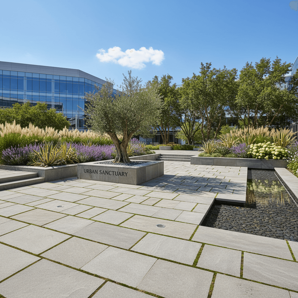 Commercial stone work