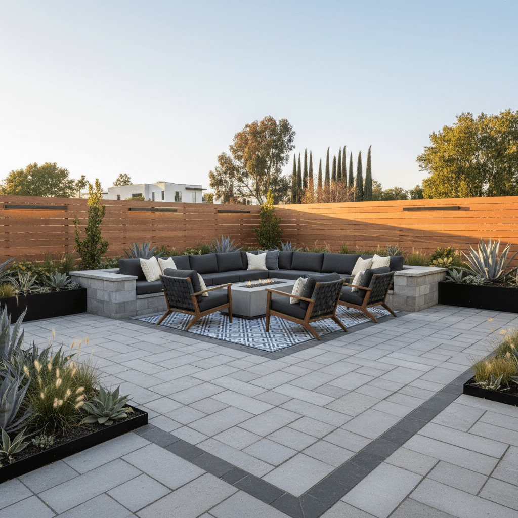 Custom paver patios
